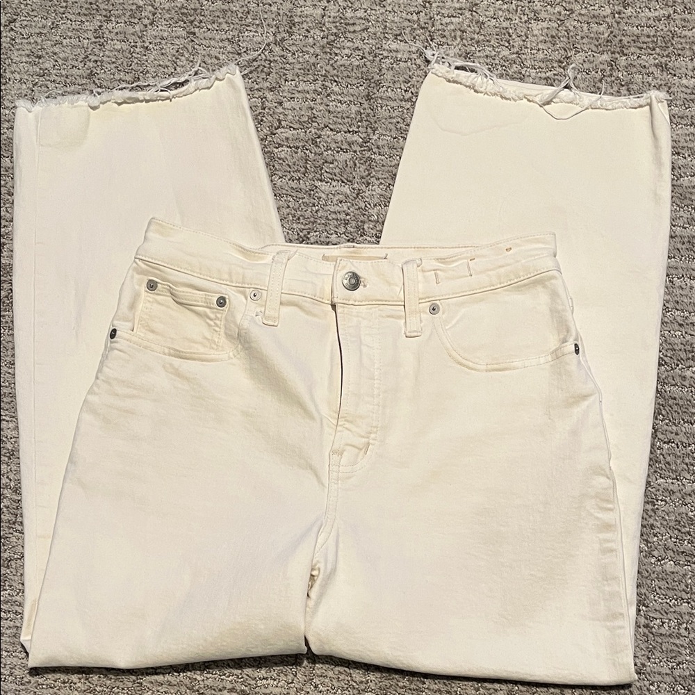 Madewell The Perfect Vintage Wide Leg Crop  Jeans